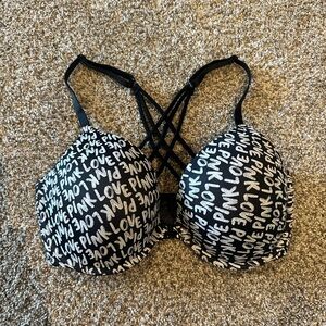 Love Pink victoria’s Secret wear everywhere push-up bra never worn! New!!!